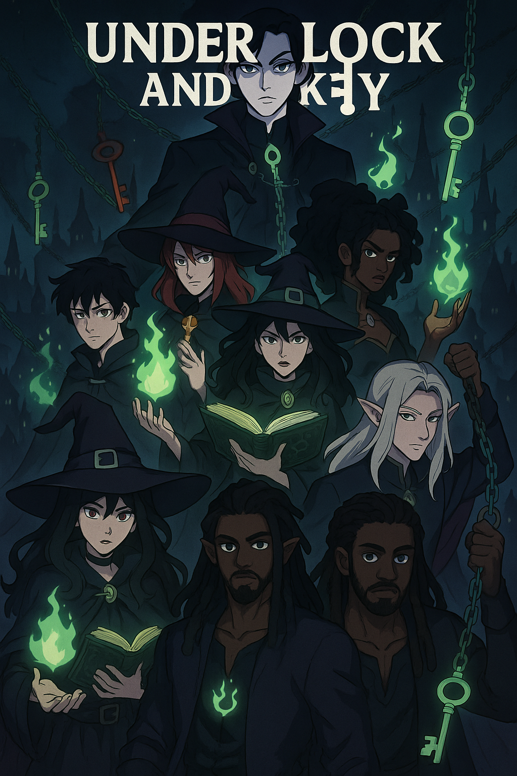 Under Lock & Key fantasy art